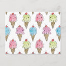 Recherche de gaufres cartes postales Kawaii