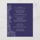 Recherche de pourpre 11x14 invitations Simple