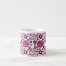 Recherche de motif floral tasses Fleurs