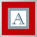 Zoek naar monogram initialen posters Naam