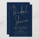 Recherche de navy bridal shower invitations Élégant