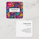 Recherche de motif carré cartes visite Floral