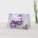 Recherche de iris pourpre et blanc Fleurs