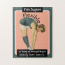 Recherche de flexibilité puzzles Yoga