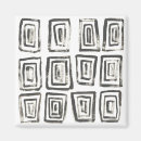 Recherche de lignes géométriques magnets Abstrait