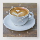 Recherche de tasse de café horloges Cappuccino