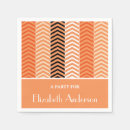 Zoek naar oranje chevron servetten Trendy