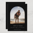 Recherche de cadre noir invitations Élégant