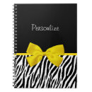 Recherche de jaune et noir carnets Pour enfants