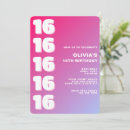 Recherche de 16 ans invitations Tendance