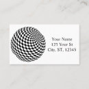 Recherche de illusion cartes visite Noir et blanc