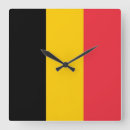 Recherche de belgique horloges Drapeau belge
