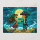 Recherche de pirates cartes postales Pour enfants