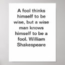 Recherche de citation de shakespeare posters William
