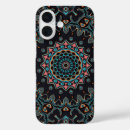 Recherche de motif mandala iphone coques Bleu