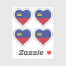 Recherche de liechtenstein autocollants Drapeau