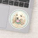 Recherche de cocker américain autocollants Dog