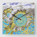 Recherche de tournesol horloges Artiste