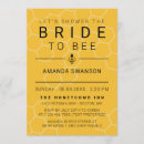 Recherche de bee bridal shower invitations Moderne