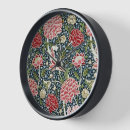 Recherche de fleur rouge horloges Beau