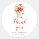 Recherche de red poppies autocollants Merci