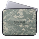 Zoek naar leger laptop sleeves Patroon