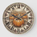 Recherche de citrouille horloges Décoration d'automne