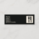 Recherche de fourchette cartes visite Nourriture
