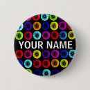 Recherche de multicolore badges Bleu