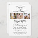 Recherche de cérémonie de mariage invitations Élégant