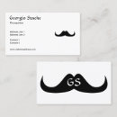 Recherche de moustache noire cartes visite Cool