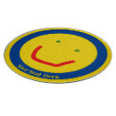 Recherche de visage planches à découper Jaune