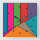 Recherche de mosaïques horloges Triangles