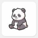 Zoek naar kawaii panda stickers Schattig