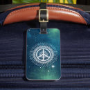 Recherche de mandala bagages étiquettes Paix