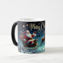 Recherche de père noël traîneau tasses Festif