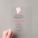 Recherche de 15 ans invitations Rose