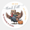 Recherche de thanksgiving drôle autocollants Dinde