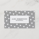 Zoek naar dots visitekaartjes Minimalistisch