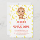 Recherche de banana anniversaire invitations Singe