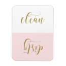 Recherche de or rose magnets Moderne