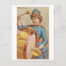 Recherche de tambourin cartes postales Batteur