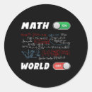 Recherche de numéro 3 autocollants Symbole