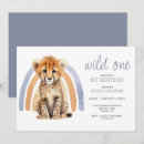 Recherche de africain de safari anniversaire invitations Sauvage