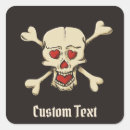 Recherche de tête de mort autocollants Halloween