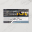 Zoek naar vervoer visitekaartjes Taxi