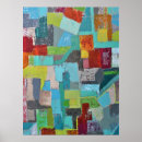 Zoek naar vele kleuren posters Abstract