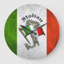 Recherche de italian flag horloges Wall