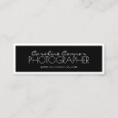 Recherche de photographe éditeur cartes visite Minimaliste