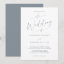 Recherche de elegant dusty blue mariage invitations Pour eux